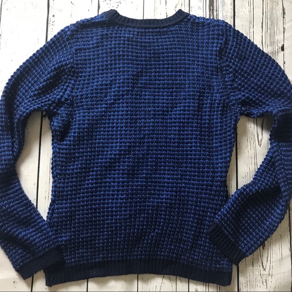 Planet Gold Navy and blue sweater - Juniors XL - Picture 4 of 5